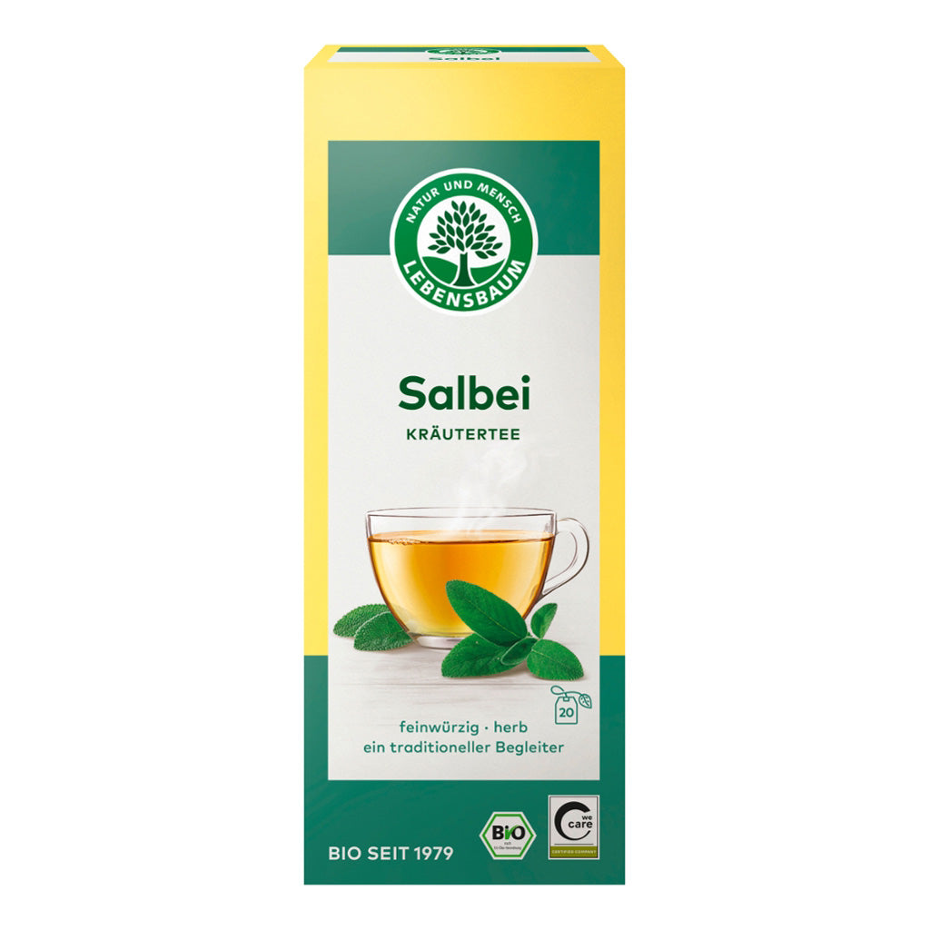 Bio Salbei Kräutertee von Lebensbaum, 20 Teebeutel