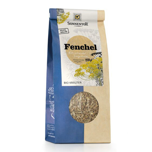 Bio Kräutertee Fenchel ganz von Sonnentor, lose, 200g - glutenfrei & vegan
