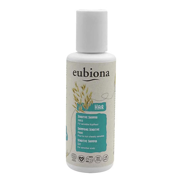 Sensitive Hafer Shampoo von Eubiona, 200ml - vegane Naturkosmetik