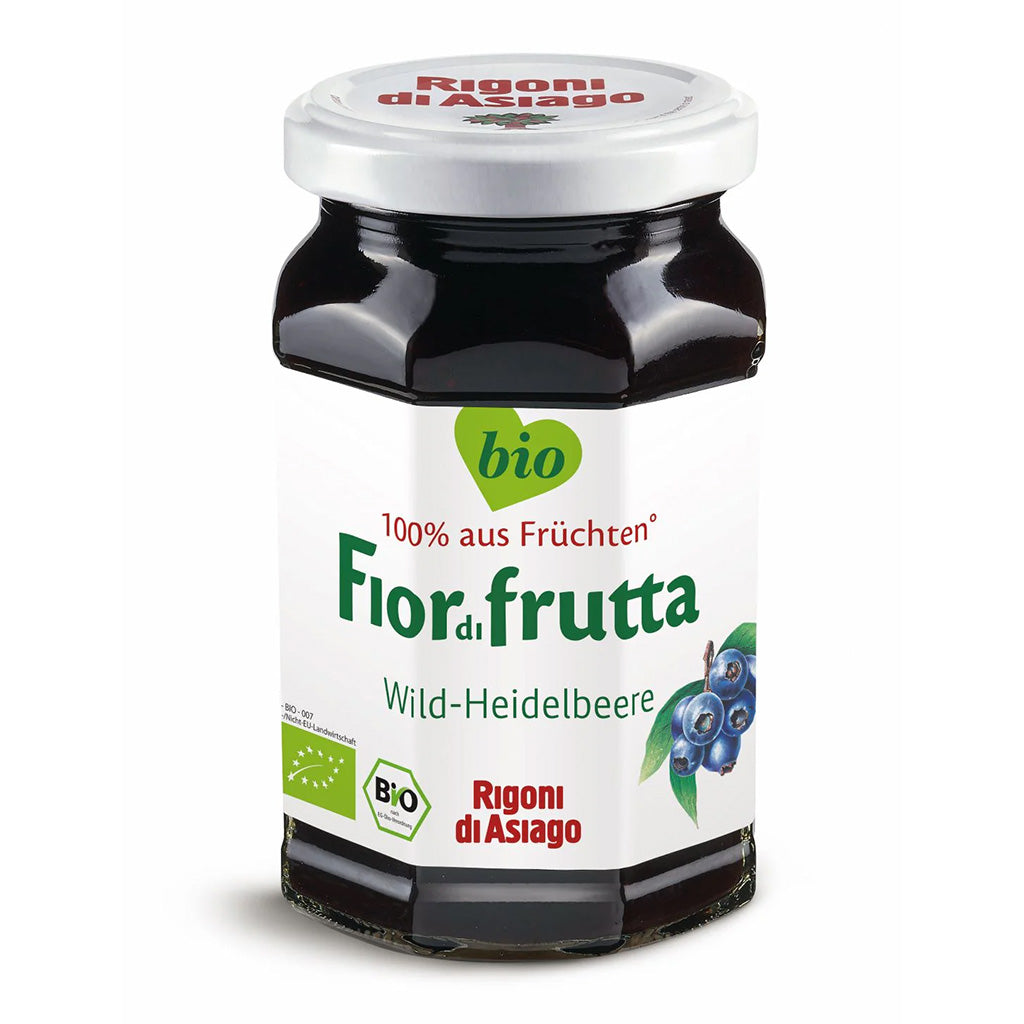 Bio Marmelade Wildheidelbeere von Rigoni di Asiago, 250g