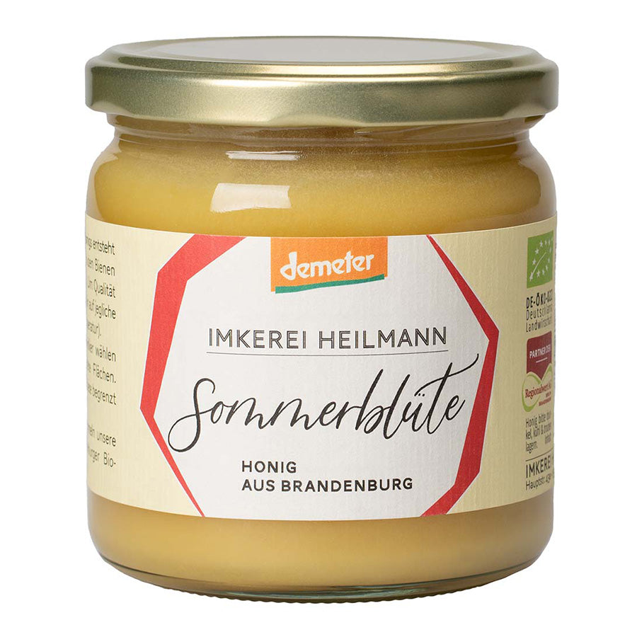 Demeter Sommerblüten-Honig aus Deutschland, 500g