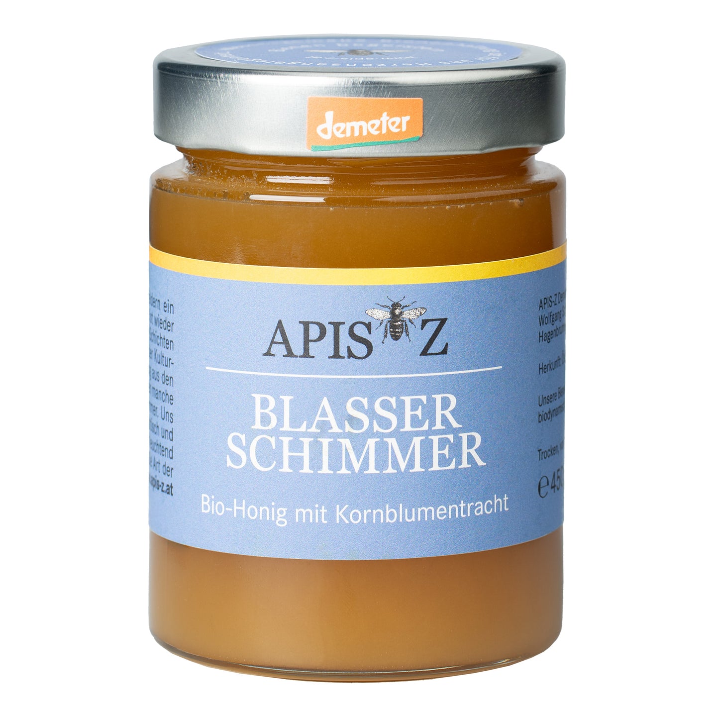 Demeter Bio-Honig mit Kornblumentracht aus Österreich, 450g