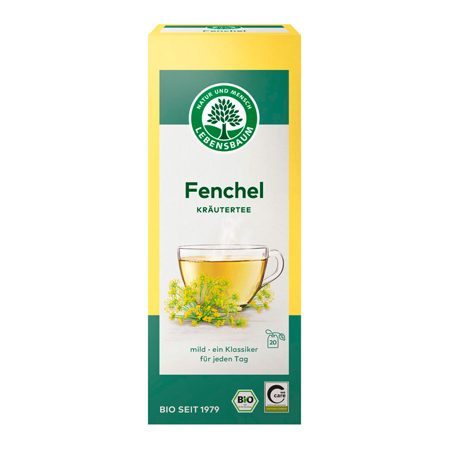 Bio Fenchel-Tee von Lebensbaum, 20 Teebeutel