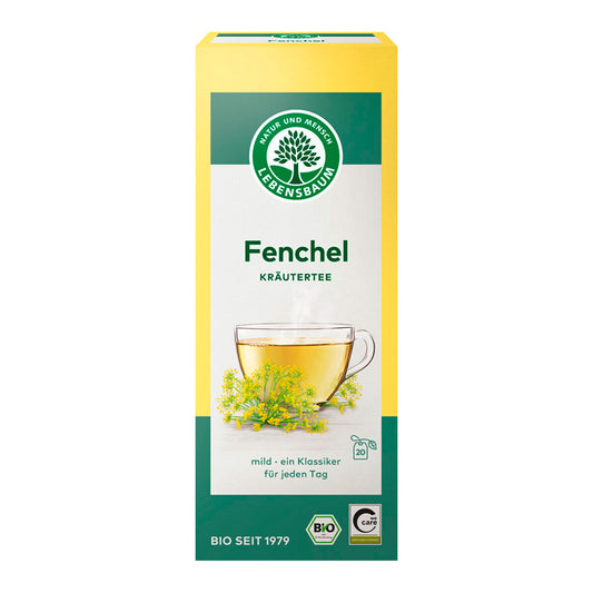 Bio Fenchel-Tee von Lebensbaum, 20 Teebeutel