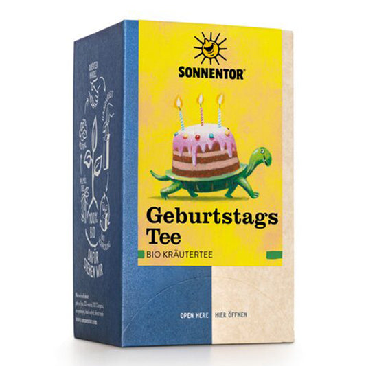 Bio Geburtstags Tee von Sonnentor, 18 Teebeutel