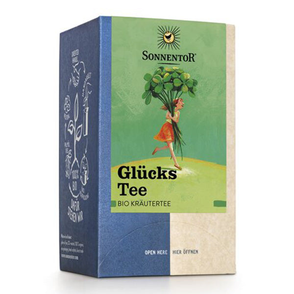 Bio Glücks Tee von Sonnentor, 18 Teebeutel