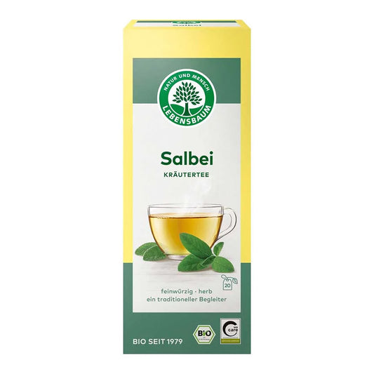 Bio Salbei Tee von Lebensbaum, 20 Teebeutel