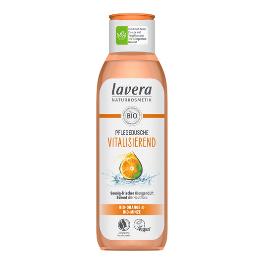 Lavera Pflegedusche vitalisierend, 250ml – pH-neutrales Duschgel für sensible Haut, vegan