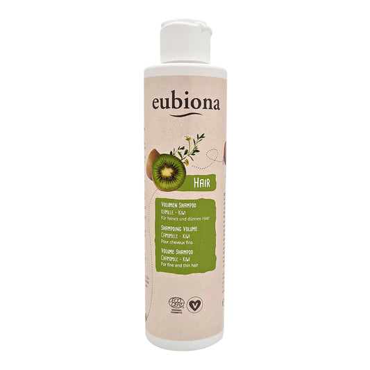 Shampoo für feines und dünnes Haar mit Kiwi & Kamille – verleiht Volumen und Glanz, 200ml