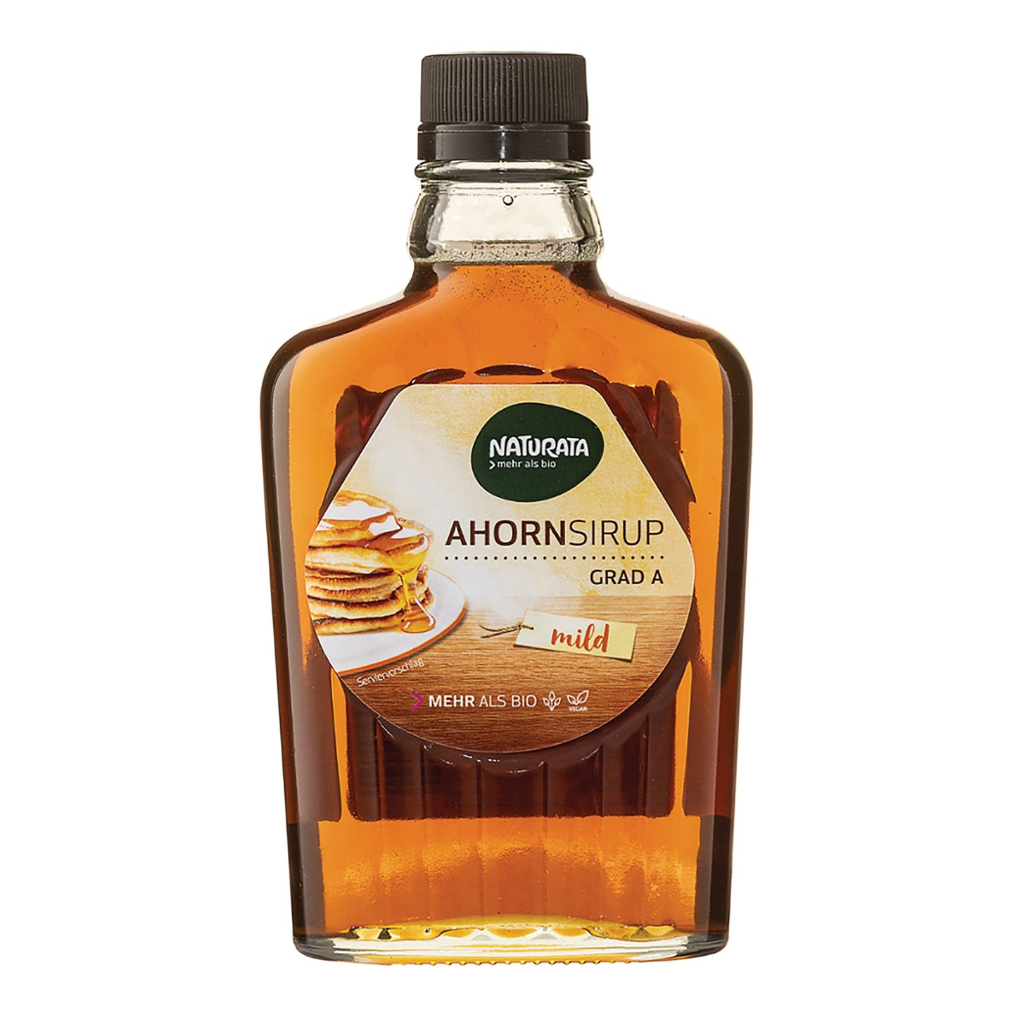 Naturata Bio Ahornsirup Grad A – mild, vegan, aus Kanada (250 ml)