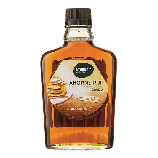 Naturata Bio Ahornsirup Grad A – mild, vegan, aus Kanada (250 ml)