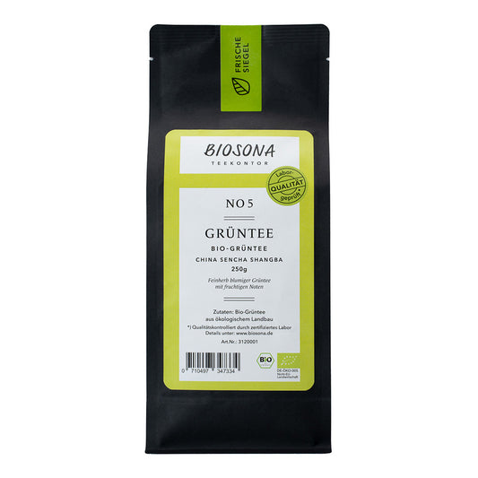 Grüner Bio-Tee Sencha, 250g von Biosona