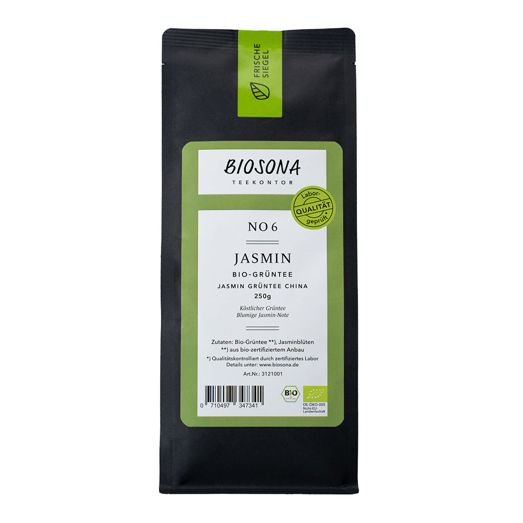 Grüner Jasmin Bio-Tee, 250g von Biosona