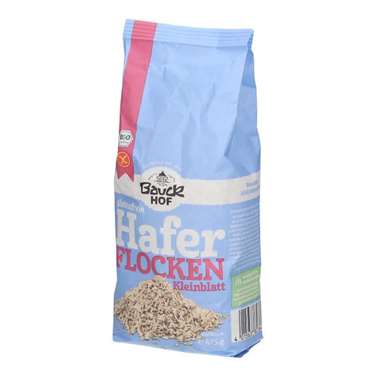 Bauckhof Bio Haferflocken Kleinblatt glutenfrei, 475g
