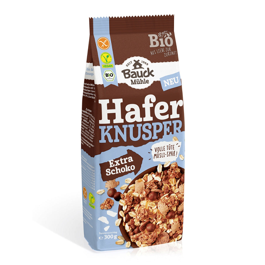 Bio Hafer Müzli Schokoknusper von Bauckhof, 300 g