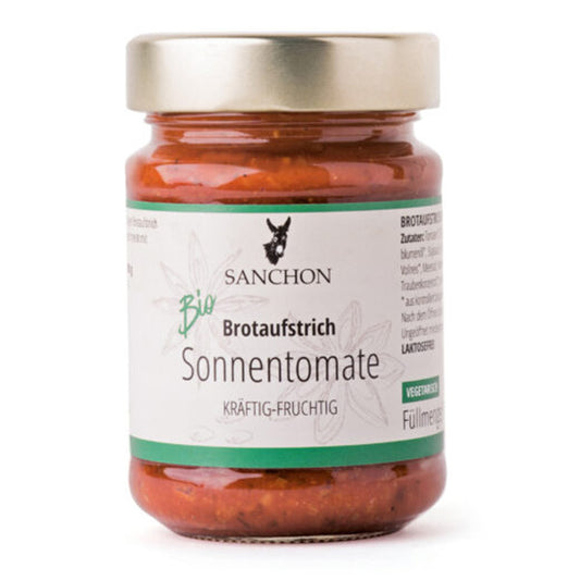 Bio Brotaufstrich Sonnentomate von Sanchon, 190g