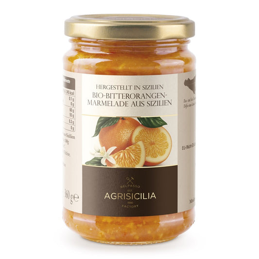 Bio Bitterorangen Marmelade von Agrisicilia, 360g