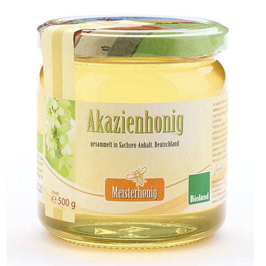 Bio Akazienhonig aus Deutschland von Meisterhonig, 500g