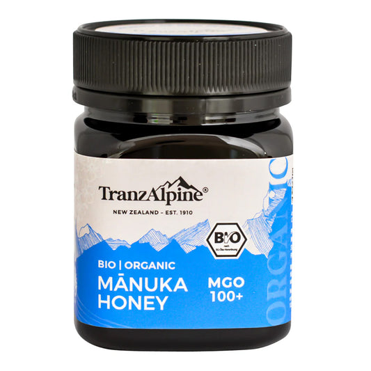 Bio Manukahonig MGO 100+, 250g von Hoyer TranzAlpine