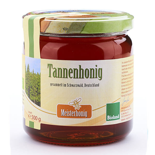 Bio Tannenhonig aus Deutschland von Meisterhonig, 500g