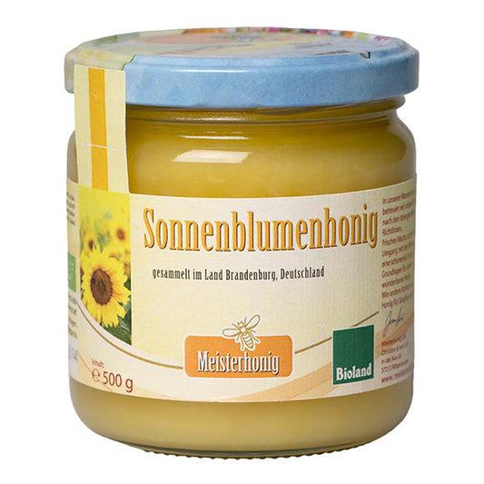 Bio Sonnenblumenhonig aus Deutschland  von Meisterhonig, 500g