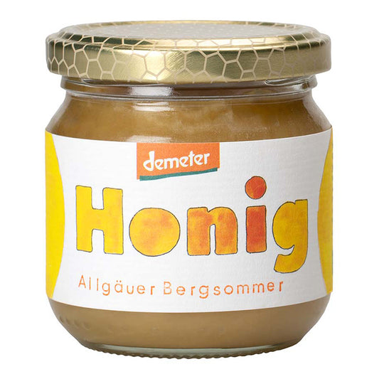 Demeter Allgäuer Bergsommerhonig, 250g