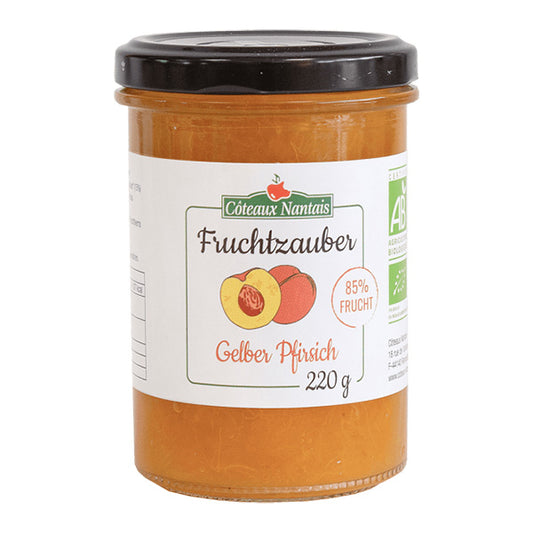 Bio Kompott Gelber Pfirsich von Cóteaux Nantais, 220g