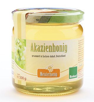 Bio Akazienhonig aus Deutschland von Meisterhonig, 500g
