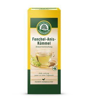 Lebensbaum Fenchel-Anis-Kümmel Bio Tee, 20 Doppelkammerbeutel