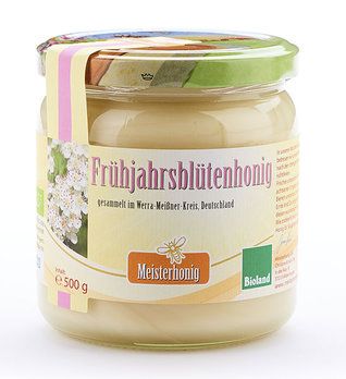 Meisterhonig Bio Frühjahrsblütenhonig aus Deutschland, 500g