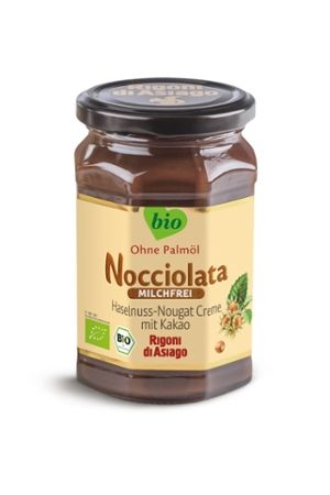 Rigoni di Asiago Nocciolata Bio Nuss-Nougat-Aufstrich milchfrei, 650g