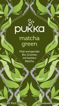 Pukka Matcha Green Bio Grüntee, 20 Teebeutel
