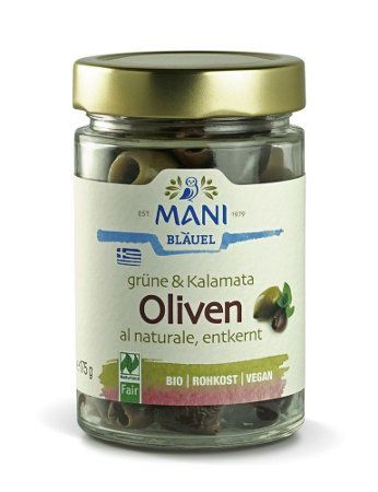 Mani Bio Oliven al Naturale entkernt, 175g