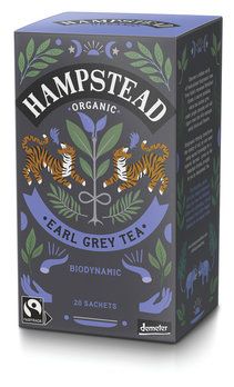 Hampstead Earl Grey Bio Schwarztee, 20 Teebeutel