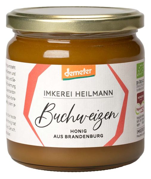 Demeter Buchweizen-Honig aus Deutschland, 500g