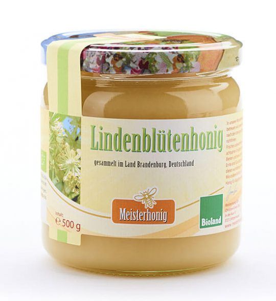 Bio Lindenblütenhonig aus Deutschland, 500g von Meisterhonig