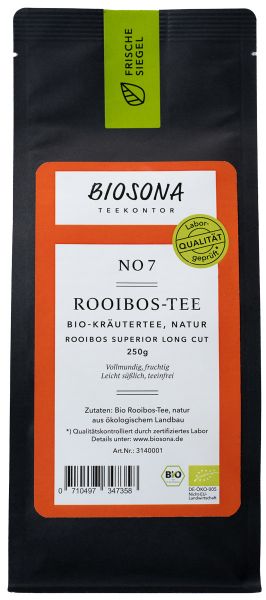 BIOSONA No.7 Bio-Rooibos-Tee, natur, 250g