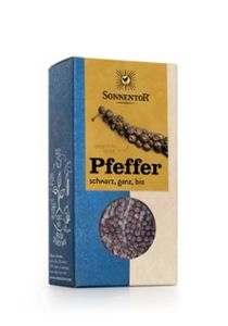 Bio Gewürz Pfeffer schwarz, ganz, 55g von Sonnentor