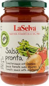 LaSelva Bio Tomatensauce mit Gemüse, 340g