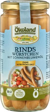 Ökoland Bio Rindswürstchen von Ökoland,180g
