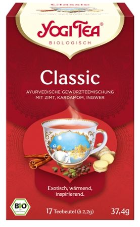 Yogi Tea® Bio Gewürztee Classic, 17 Teebeutel
