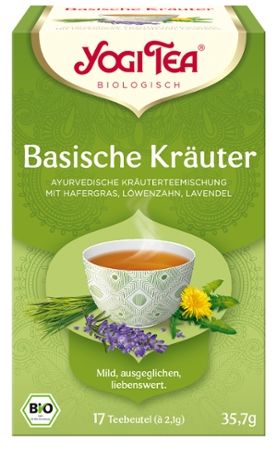 Yogi Tea® Basische Kräuter Tee, bio, 17 Teebeutel