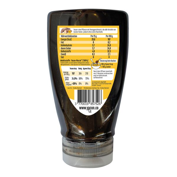 Yacon Sirup, bio, 235 g