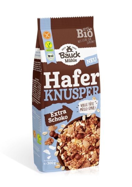 Bio Hafer Müzli Schokoknusper von Bauckhof, 300 g