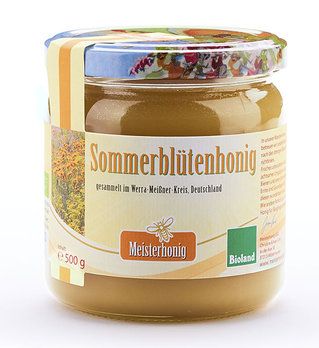 Meisterhonig Bio Sommerblütenhonig aus Deutschland, 500g