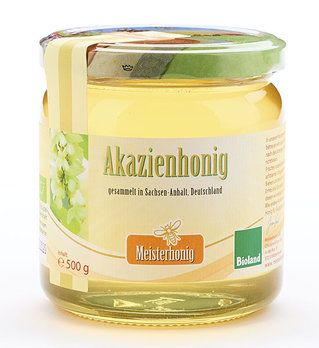 Meisterhonig Bio Akazienhonig aus Deutschland, 500g