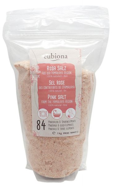 Eubiona Rosa Salz - gemahlen, 1kg