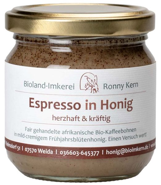 Schoko, Nuss & Vanille in Honig aus Deutschland, Bio, 250g